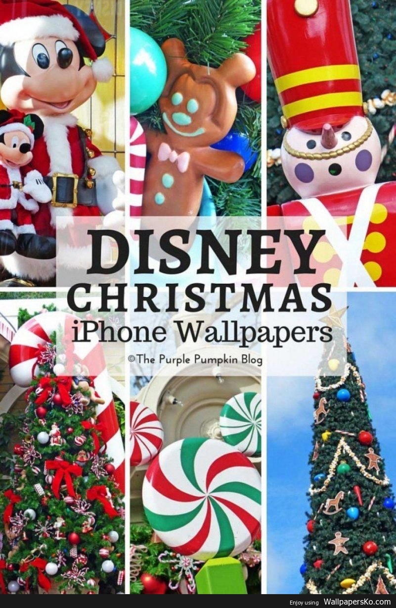 Disney Christmas Iphone Wallpaper