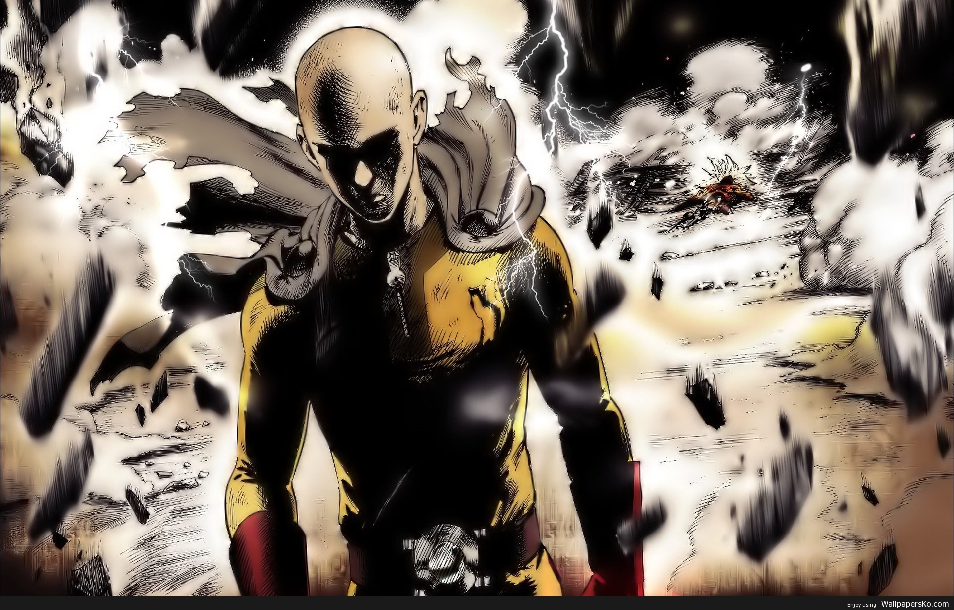 Epic One Punch Man Wallpaper