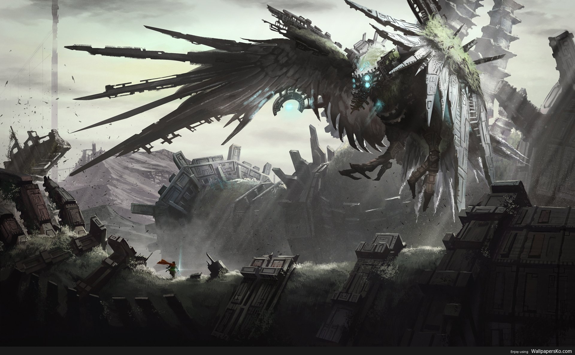 Shadow Of The Colossus Wallpaper 1366x768