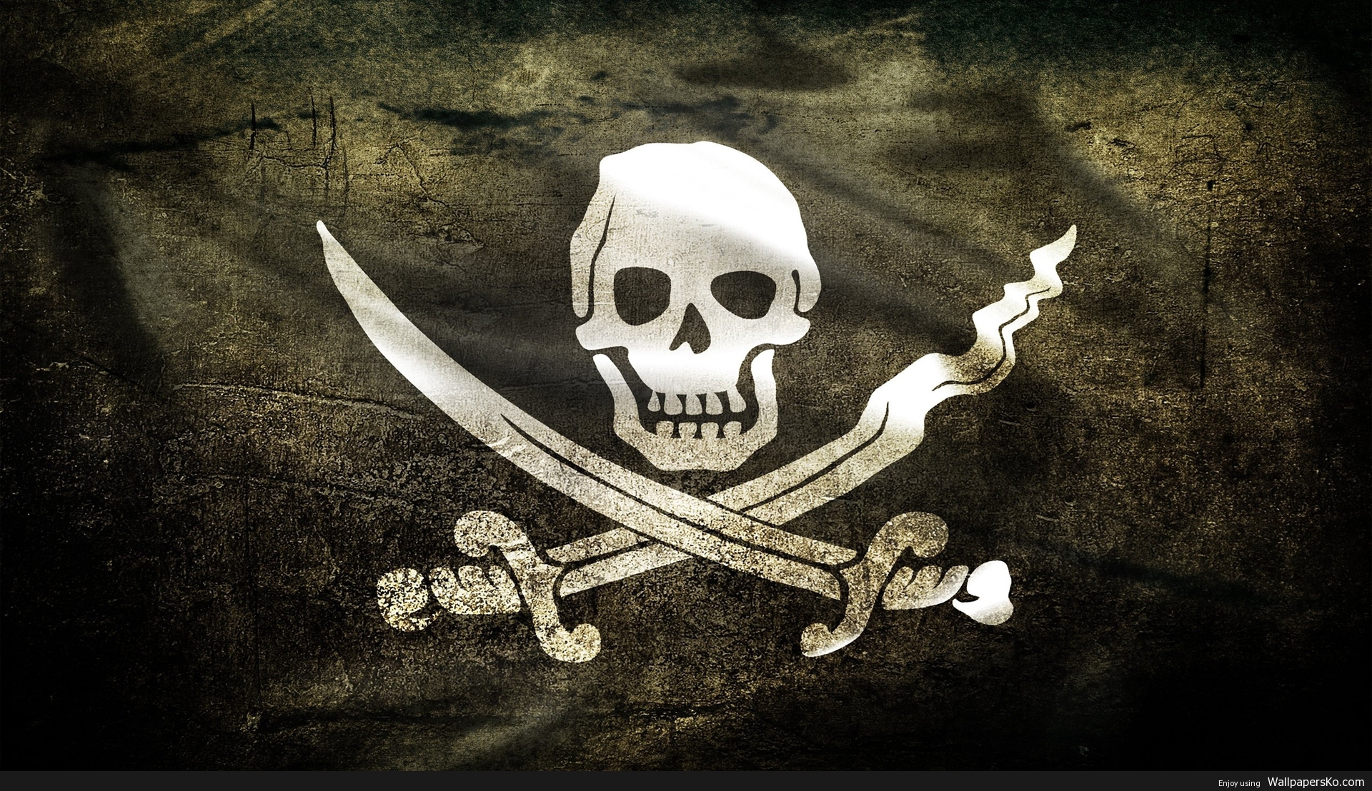 pirates skull wallpaper