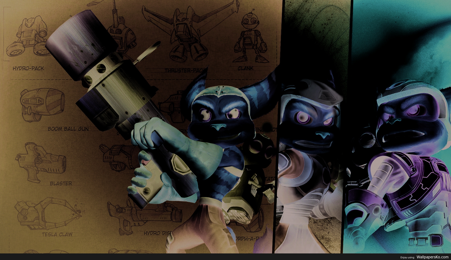 ratchet and clank wallpaper
