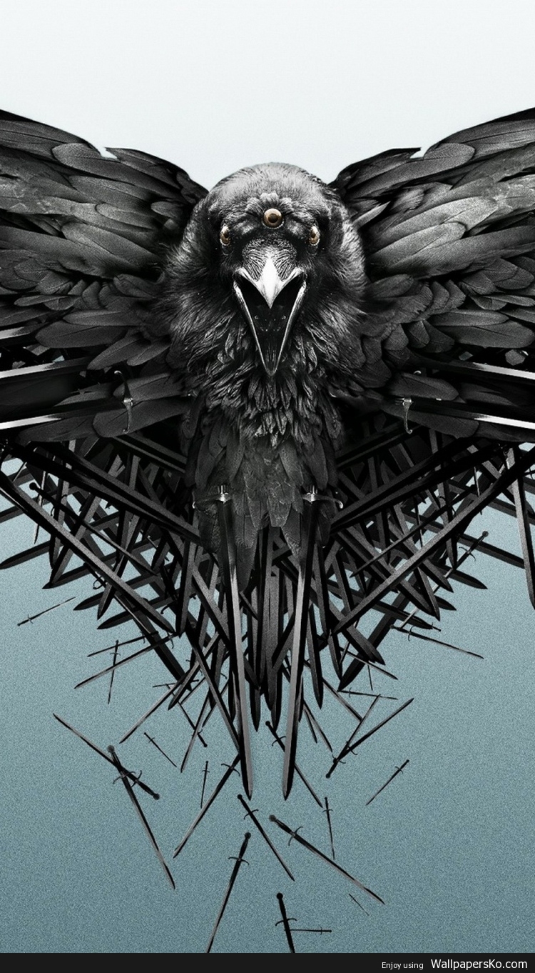 raven iphone wallpaper