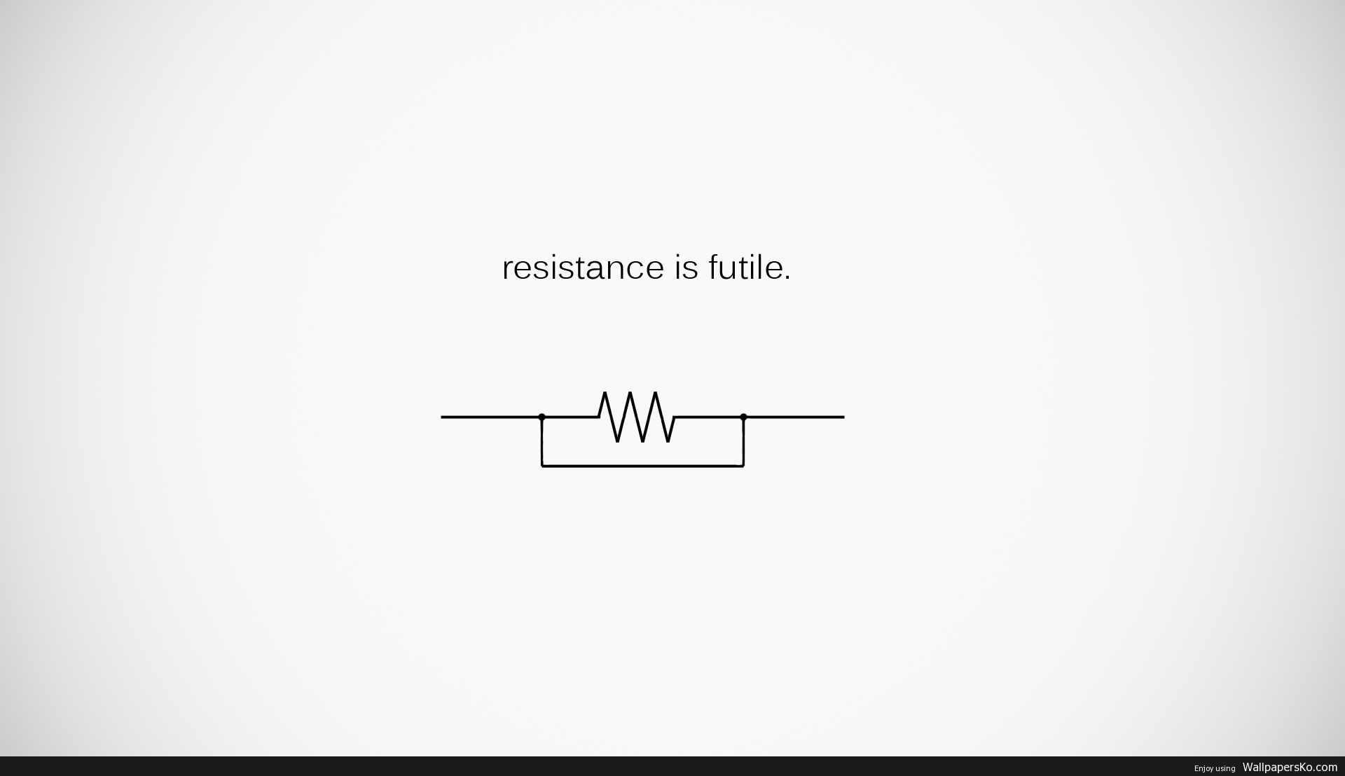 resistance is futile wallpaper