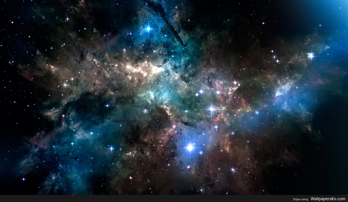 space 1366 x 768