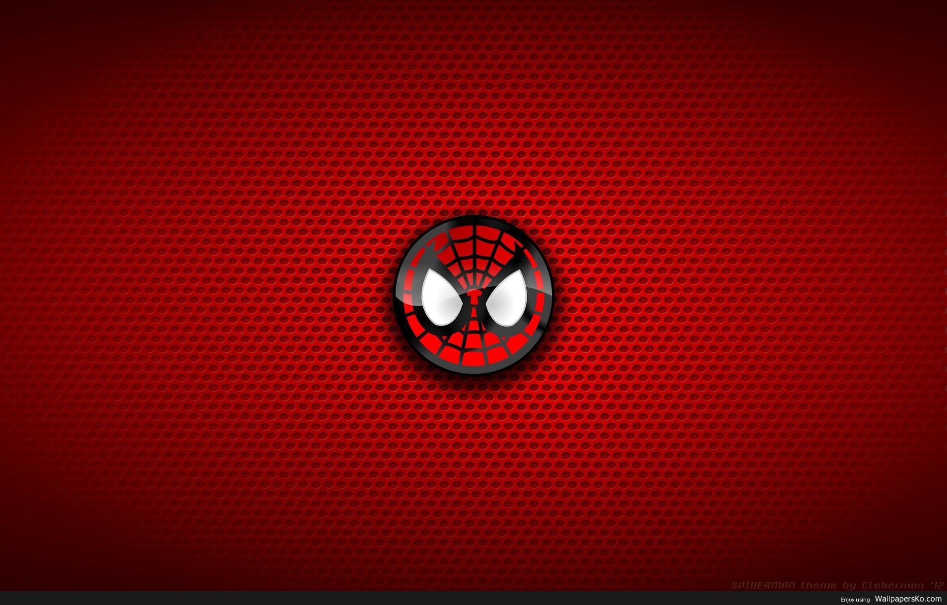 spiderman logo background