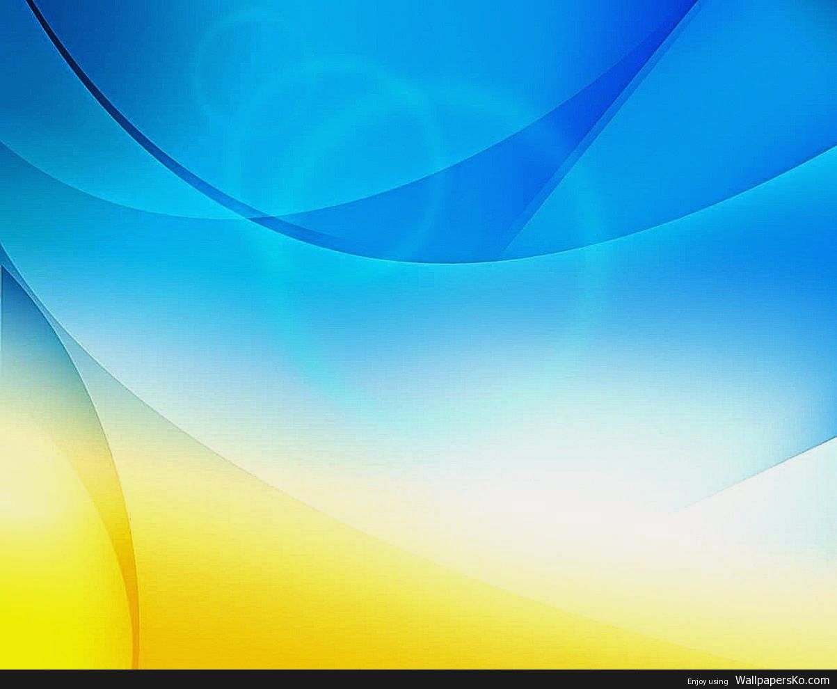 Abstract Wallpaper Yellow Blue