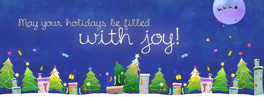 happy holidays fb cover