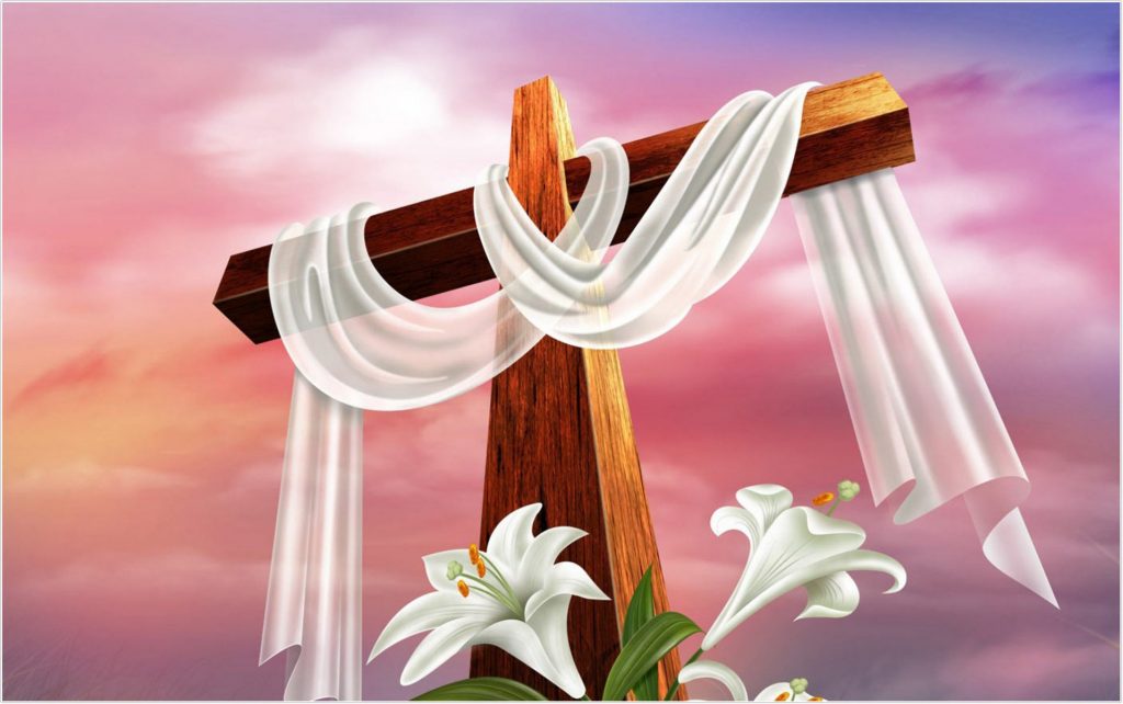 easter images of the cross