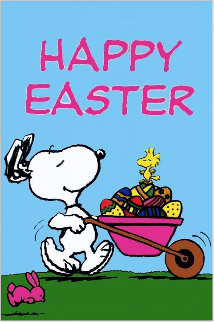 easter images snoopy