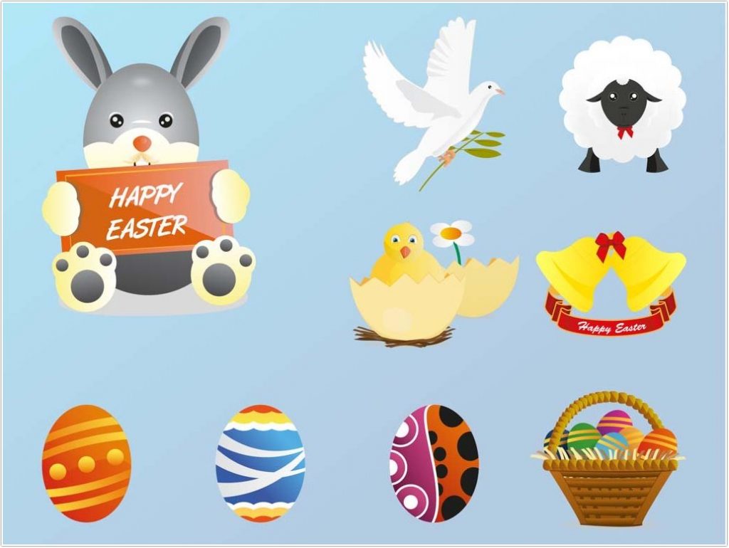 easter vector images free