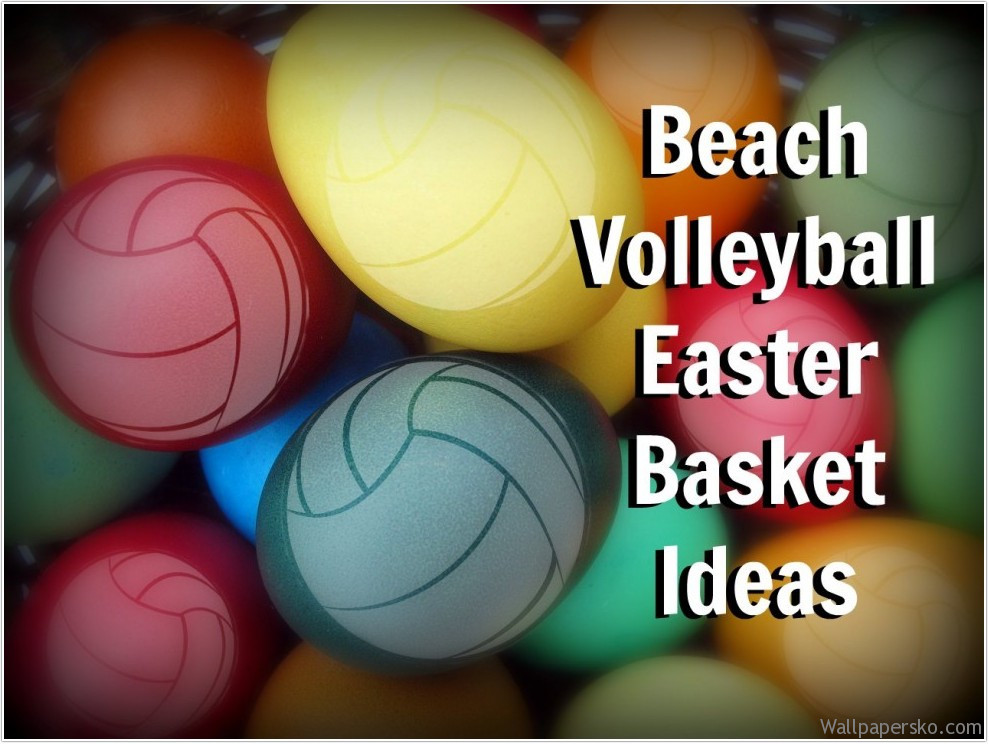 easter volleyball images