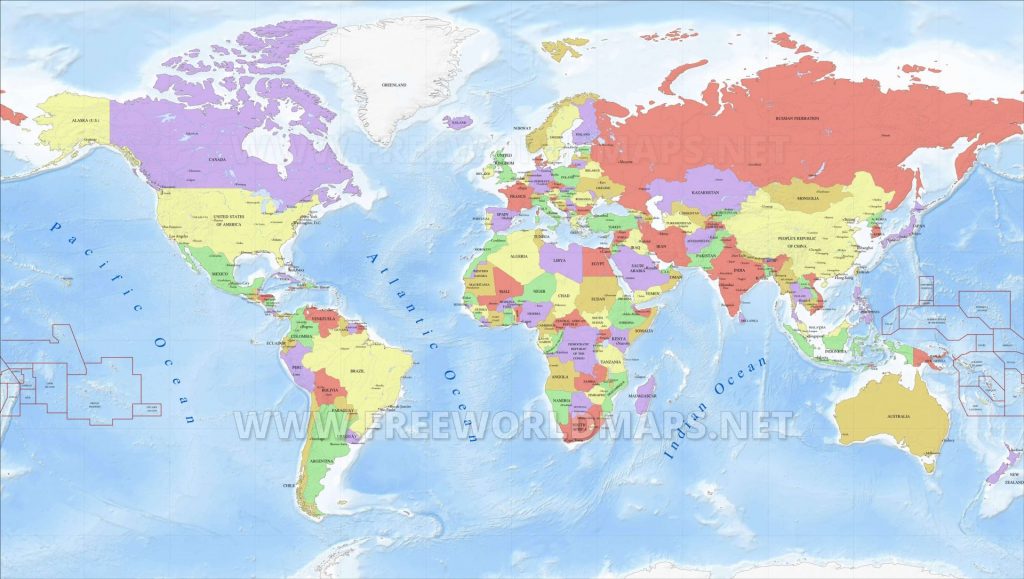 Map Of The World High Resolution