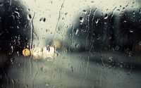 Rain On Window Wallpaper