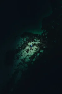 Amoled Darkblue & White Abstract 4K Wallpaper