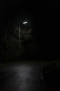 Empty Road AMOLED 4K Wallpaper