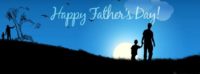 father daughter silhouette fb cover