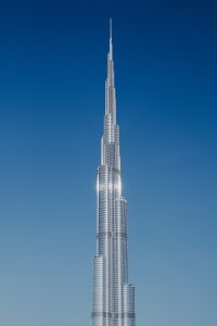 the burj tower is the tallest building in the world wallpaper